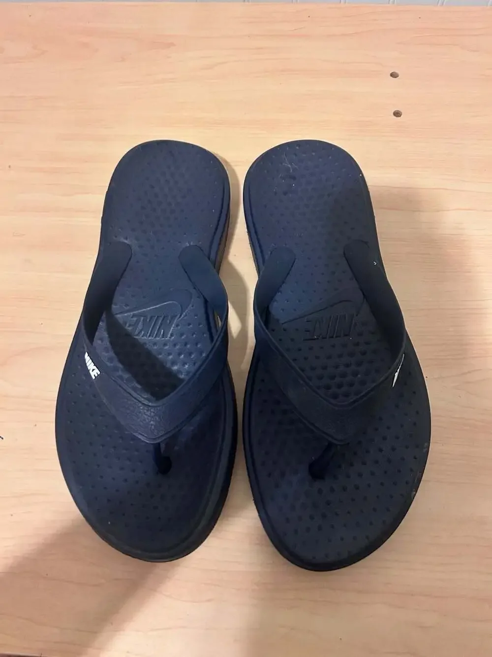 Nike Solay Thong Flip Flop Sandals Navy Blue